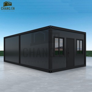 DYCE1 Flat Pack Container House Edificio de condominio de acero transpirable Estructura exterior de 40 pies - Product Image 1