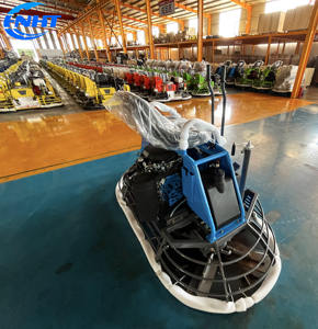 Talocheuse à béton autoportée haute puissance, moteur 25-27 CV, 8 lames (360x150mm), finition et lissage de sols haute efficacité - Product Image 1