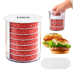 Machine à galettes de burger écologique en gros, portable, avec conteneur en plastique multicouche empilable pour la cuisine - Product Image 1