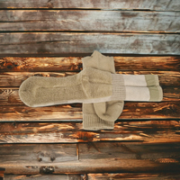 Chaussettes tactiques antidérapantes pour la randonnée | Chaussettes d'hiver épaisses pour bottes | Chaussettes d'extérieur de qualité militaire OEM