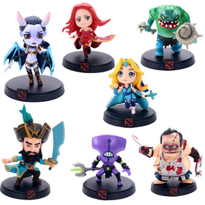 Hot 7pcs Dota 2 Jeu Figure SLARK TINY Doom Boxed PVC Figurines Collection Dota2 Jouets Ornements - Product Image 1
