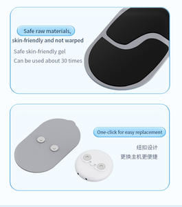 แผ่นนวดคอแบบพกพาพร้อมรีโมทคอนโทรล - เครื่องนวดกระตุ้นด้วยคลื่นความถี่ต่ำสำหรับหลัง เอว และขา - Product Image 4