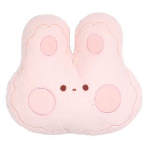 Adorable tête de lapin de dessin animé rose à oreilles de piqûre Coussin Jouet Voiture <span class=keywords><strong>Lit</strong></span> Câlin Coton Stuff Peluche Lapin Lapin Coussin - Product Image 1