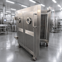 Industriële grote schaalvoedselvriesdrogers SUS304 materiaal 380V/220V spanning ultralage energieverbruik ontworpen voor