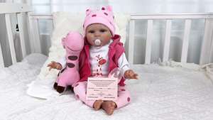 Bambole di nuovo stile realistiche neonate e reali bambole da bambina morbide Full Body da bambina bambole in vinile realistiche rinate - Product Image 5