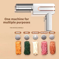 Machine à pâtes portative rechargeable pour la maison, pour la fabrication de nouilles fraîches et de macaronis