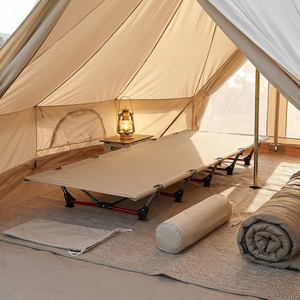 Modern <b>Mobile</b> Ultralight Steel Foldable <b>Cot</b> Compact Camping Bed for Bedroom Office Outdoors & Home Use - Product Image 1