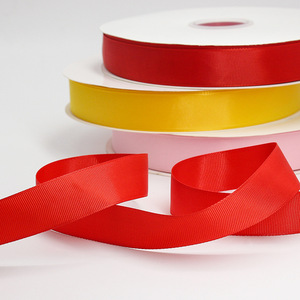 Ba.Hao Ribbon Spool 2.5Cm Satin Woven Solid Color Gift Packaging Decorative Tape - Product Image 3