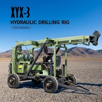 Hengwang XY-3T Chine Enginérierie Industrielle Foreuse sur roues pour puits d'eau