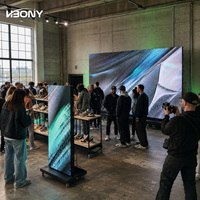 Écran LED P4.81 pour défilé de mode, affichage LED intérieur à louer 500x1000mm 3840Hz, mur vidéo de scène pour défilé, DJ, événement de marque, fournisseur