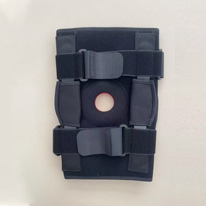 Rodillera de neopreno con rótula abierta y soporte lateral de aluminio para fitness, venta al por mayor - Product Image 2