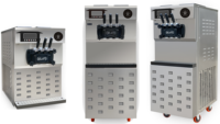 Nouvelle machine à glaces économique de petite taille pour yaourt, lait et chocolat, avec pompe à cœur 3, directement de l'usine du fabricant