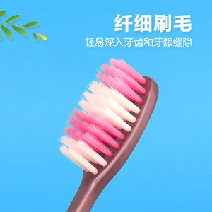 OralVita Toothbrush <b>Soft</b> Bristles Extra Long Head For Adults Oral Hygiene - Product Image 5