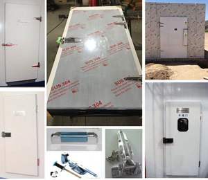 Repuestos para Sistema <span class=keywords><strong>de</strong></span> Cámara Frigorífica <span class=keywords><strong>de</strong></span> Congelación Rápida para Almacenamiento <span class=keywords><strong>de</strong></span> Carne y Pescado, Azul+Verde, -50°C ~ +50°C, R404A/R507A, 19m³/h - Product Image 4