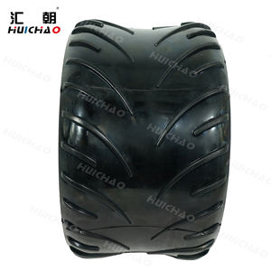 Roues de ferme en caoutchouc évidées HUICHAO 14*8 pouces avec roulement 6004 pour cultivateurs, semoirs et planteuses - Product Image 4