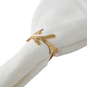 Royal Antique Finish Iron Luxury Napkin Ring Set for Traditional & Ethnic <b>Party</b> <b>Table</b> Dcor - Product Image 1
