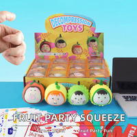 Jouet anti-stress à presser en forme de fruit, à récupération lente, décompression, jouet souple Pagode pour bureau