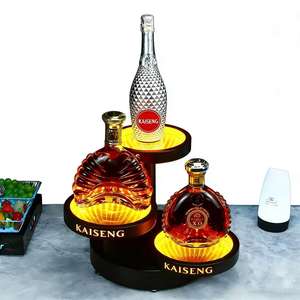 Espositore LED per Bottiglie di Champagne <span class=keywords><strong>VIP</strong></span> per Servizio Whisky e Champagne in Nightclub e Lounge, <span class=keywords><strong>Design</strong></span> Logo Gratuito, Vendita all'Ingrosso - Product Image 1