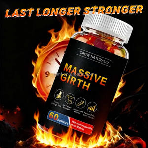 Verdickung der männlichen Verbesserung Länger anhaltender Booster 60 Gummies wachsen natürlich massiv und pflanzlich erwachsene schwangere Frauen - Product Image 4