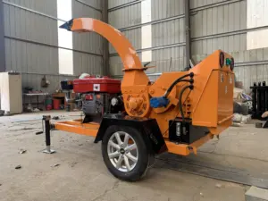 High Power Diesel Wood Chipper Factory Branch Crusher By BRD Farm Is Called Chipper Crusher