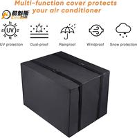 Hvac climatiseur extérieur unité Protection couverture eau et anti-poussière système de climatisation couverture extérieure décorative AC couverture