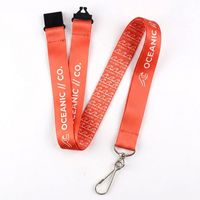 Lanières personnalisées en nylon et polyester, porte-clés imprimés, sangles de cou, médailles, porte-cartes sublimés avec logo personnalisé