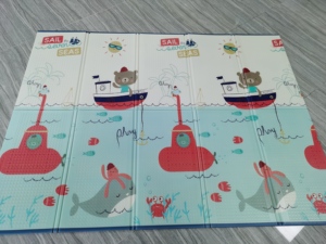 <span class=keywords><strong>Manta</strong></span> plegable para gatear para bebés de alta calidad, Alfombra de juego para actividades infantiles, alfombrilla para gimnasio, plataforma para niños - Product Image 4