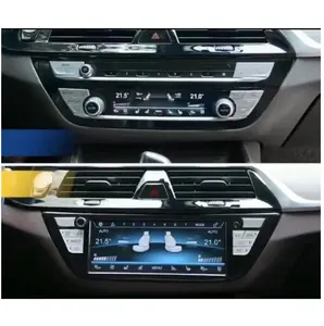 Car Climate Touch LCD Display Screen AC Panel Air Conditioning Control Panel for BMW 5 series/M5/X3/X3M/X4/6 series GT 2017-2021