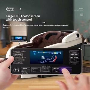 Fauteuil de massage intelligent pour la maison |   Synchronisation musicale, Thérapie par la chaleur, Massage par pétrissage, Détection corporelle, Capsule zéro gravité - Product Image 3
