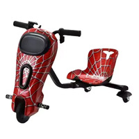 Nouveau Tricycle Électrique Tout-Terrain Drift Car 36V 300W avec Batterie au Lithium Sans Balais Pliable Léger Gonflable