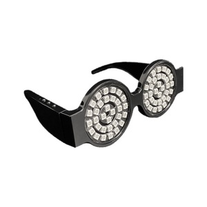 Lunettes LED à changement de couleur, monture en plastique surdimensionnée, style original pour les clubs, les concerts, Halloween, les bars, les jeunes de 15 à 35 ans - Product Image 5