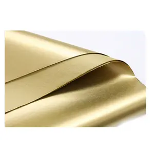 Custom glitter gold stempelen logo gedrukt luxe cadeaupapier gold metallic tissue papier
