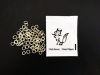 Bandes de caoutchouc orthodontiques dentaires de vente chaude