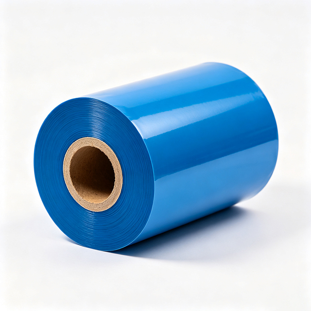 Haoxuan Blue Thermal Transfer Ribbon 110mm X 300m Color Printing Ribbon for Barcode Labels Packaging Tags and Product Marking