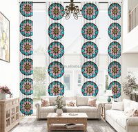 Rideau de fond personnalisé à motif floral éthiopien pour la décoration Habesha