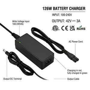 <span class=keywords><strong>Chargeur</strong></span> de batterie au lithium 42V 3A, mode CC CV, <span class=keywords><strong>pour</strong></span> véhicule électrique, scooter, vélo électrique, fauteuil roulant, <span class=keywords><strong>chargeur</strong></span> de batterie Li-ion 10S 36V 42V - Product Image 6