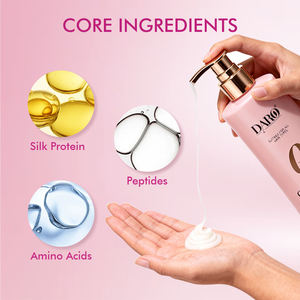 Champú Acondicionador Ligero y Suavizante con Ácido Hialurónico y Aminoácidos Veganos de Péptidos DARO de Marca Privada Personalizada - Product Image 2