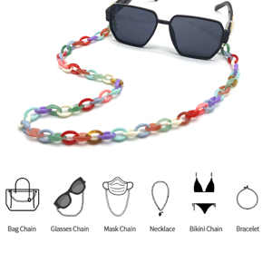 Chaînes de <span class=keywords><strong>lunettes</strong></span> <span class=keywords><strong>tendance</strong></span> et stylées, attaches pour <span class=keywords><strong>lunettes</strong></span>, accessoires pour <span class=keywords><strong>lunettes</strong></span> de soleil - Product Image 3
