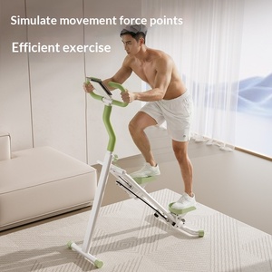 Appareil de fitness multifonctionnel pour la maison : simulateur de marche verticale, stepper, machine d'escalade, équipement de perte de poids, entraîneur de course d'intérieur - Product Image 4