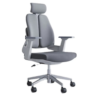 Chaise de bureau exécutive moderne à dossier haut et confortable, modèle B-1151-A2, marque LS, vente en gros directe d'usine