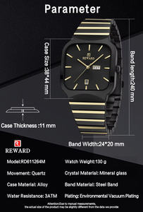 <span class=keywords><strong>Montre</strong></span> de luxe pour <span class=keywords><strong>homme</strong></span> VVS Square, acier inoxydable, <span class=keywords><strong>montre</strong></span> à quartz de haute qualité pour <span class=keywords><strong>homme</strong></span>, <span class=keywords><strong>montre</strong></span> étanche pour <span class=keywords><strong>homme</strong></span> - Product Image 5