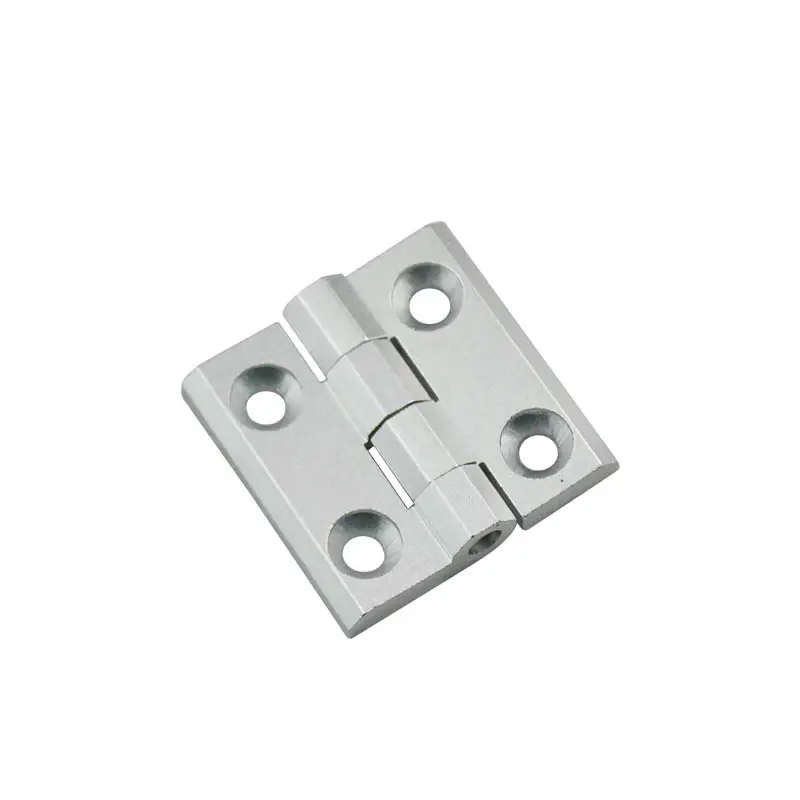SK2-019AL Dobradiças de alumínio para porta de armário com acabamento cromado ajustável, dobradiça oculta/bottom/pivot liga de zinco