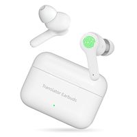 Écouteurs traducteurs Wooask M6, traducteur vocal instantané pour 144 langues avec une précision de 98%, sans besoin de Wi-Fi, pour les voyages