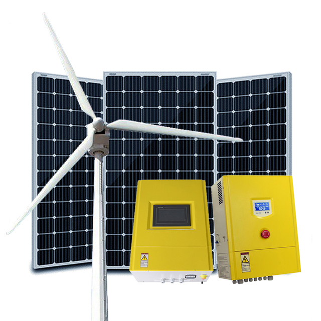 20KW Off-Grid Hybrid Power System Home Solar and Wind Energy Storage 400V for Generators and Buildings