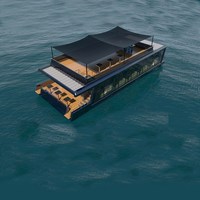 Maison flottante écologique au design moderne à vendre