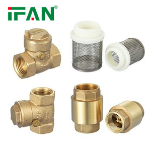 IFAN Chất lượng cao hệ thống ống nước Vật liệu giả mạo 1/2 "4" inch không trở lại bền Brass kiểm tra van - Product Image 2