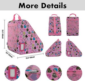 Bolsas <span class=keywords><strong>para</strong></span> <span class=keywords><strong>Patines</strong></span> de Ruedas, <span class=keywords><strong>Patines</strong></span> de Hielo, <span class=keywords><strong>Patines</strong></span> Quad, <span class=keywords><strong>Patines</strong></span> en Línea, Rollerblades, <span class=keywords><strong>Patines</strong></span> Artísticos - Product Image 3