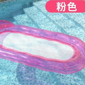 Colchoneta Flotante para Piscina, 160x90 cm, Verde Perla, Inflable, para Relajarse en el Agua - Product Image 4