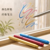 Stylo effaçable pour verre à vin, marqueur métallique pour bouteille de vin