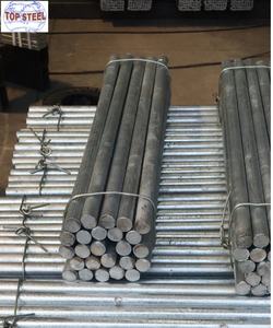 ASTM A36 Q235 45 #   Barra Redonda de Acero Metálico con Acabado <span class=keywords><strong>Espejo</strong></span> o Galvanizado DX51D+Z H180BD+Z DE 30mm Z275 Barra Redonda de Hierro - Product Image 1